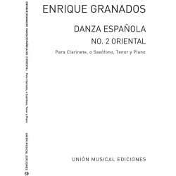 Granados: Danza Espanola No.2 Oriental (Amaz)for Clarinet(Tenor Sax) and Piano
