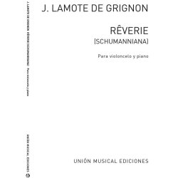 Lamote De Grignon: Reverie (Amaz) for Cello and Piano