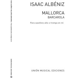 Albeniz: Mallorca Barcarola (Bayer) for Alto Saxophone and Piano