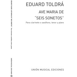 Toldra: Ave Maria (Amaz) for Tenor Saxophone