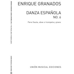 Granados: Danza Espanola No.6 Rondalla Aragonesa (Amaz) for Flute and Piano