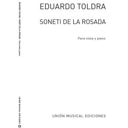 Toldra: Soneti De La Rosada (Amaz) for Viola and Piano