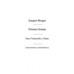 Borges Primera Sonata Vlc/pf