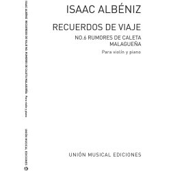 Albeniz: Malaguena from Rumores De La Caleta for Violin and Piano