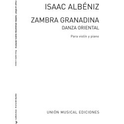 Albeniz: Zambra Granadina for Violin and Piano