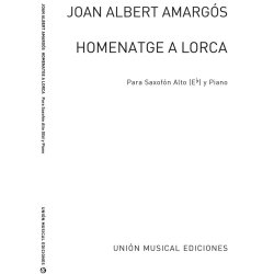 Joan Albert Amargos: Homenatge A Lorca
