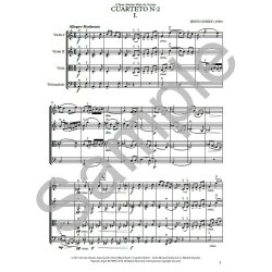 Jes&uacute;s Guridi: Cuarteto No.2 (Score/Parts)