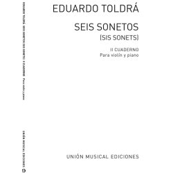 Eduardo Toldra: Seis Sonetos Vol. II (Violin/Piano)
