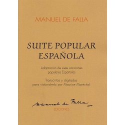De Falla: Suite Popular Espanola for Cello And Piano
