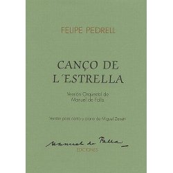 Pedrell/falla Canco De L'estrella Vce/pf