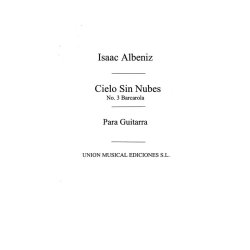 Albeniz: Cielo sin nubes (Garcia Fortea) for guitar