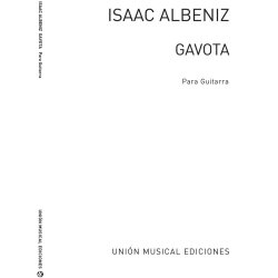 Albeniz Gavota (Garcia Fortea) for Guitar