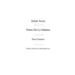 Arcas: Punto De La Habana Fantasia Sobre El Pano (Maravilla) for Guitar