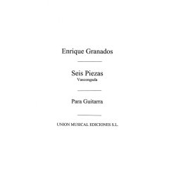 Granados: Vascongada No.3 De Seis Pzas Sobre Cantos Pplrs Esp for Guitar