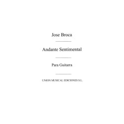 Broca: Andante Sentimental (Balaguer) Guitar