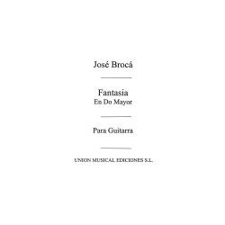 Broca: Fantasia En Do Mayor (Balaguer) for Guitar