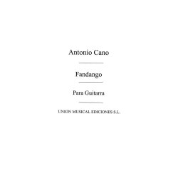 Cano: Fandango (Balaguer) for Guitar