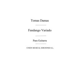 Damas: Fandango Variado for Guitar