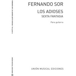 Sors: Los Adioses Sexta Fantasia for Guitar