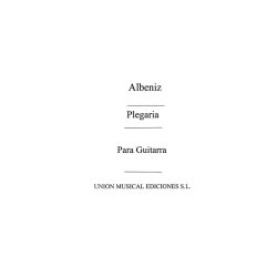 Albeniz: Plegaria (Garcia Fortea) for guitar
