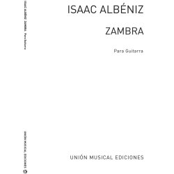 Albeniz: Zambra (Garcia Fortea) for Guitar