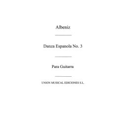 Albeniz: Danza Espanola n&ordm;3(Garcia Fortea) for Guitar