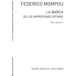 Mompou: La Barca (R Sainz De La Maza) for Guitar
