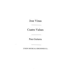 Vinas: Cuatro Valses (Balaguer) for Guitar