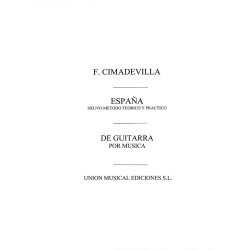 Cimadevilla: Espana Nuevo Metodo Teorico Y Practico De Guitar