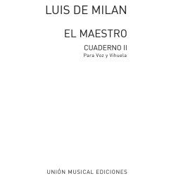 Milan: El Maestro Vol.2 (Tarrago) for Guitar