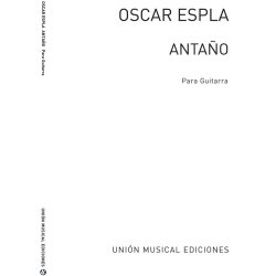 Espla: Antano (Azpiazu) for Guitar