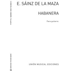 Sainz De La Maza, E Habanera Guitar