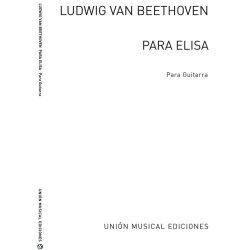 Beethoven: Para Elisa Hoja De Album (Miguel Angel) Guitar
