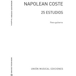 Coste: 25 Estudios Para Guitarra