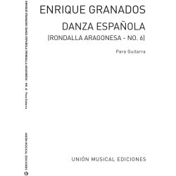 Granados: Danza Espanola No.6 Rondalla Aragonesa (Miguel Angel) for Guitar