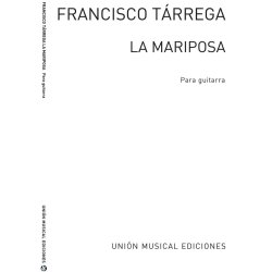 Tarrega: La Mariposa Estudio for Guitar