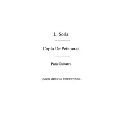 Soria: Copla De Peteneras for Guitar