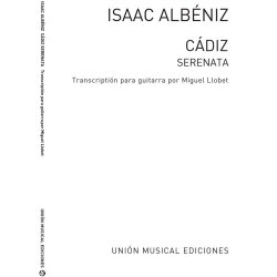 Albeniz Cadiz Serenata (llobet) Guitar