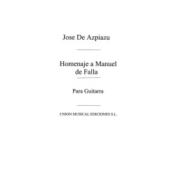 Azpiazu: Homenaje A Manuel De Falla for