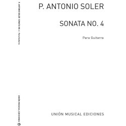 Soler: Sonata No.4 Bolero (Azpiazu) for Guitar