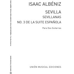 Albeniz Sevilla Sevillanas (tarrago) 2 Guitars