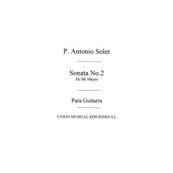 Soler: Sonata No.2 (Garcia Velasco) for Guitar
