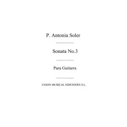 Soler: Sonata No.3 (Garcia Velasco) for Guitar