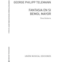 Telemann: Fantasia En Si Bemol Mayor (Azpiazu) for Guitar