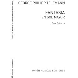 Telemann: Fantasia En Sol Mayor (Azpiazu) for Guitar