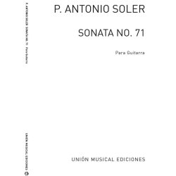Soler: Sonata No.71 (Azpiazu) for Guitar