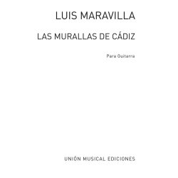 Maravilla: Las Murallas De Cadiz Alegrias En Sol for Guitar