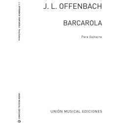 Offenbach: Barcarola De Los Cuentos De Hoffmann for Guitar