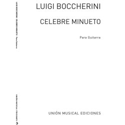 Boccherini Celebre Minueto (Garcia Velasco) Guitar