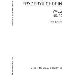 Chopin: Vals No.10 Op.69 No.2 (Garcia Velasco) for Guitar